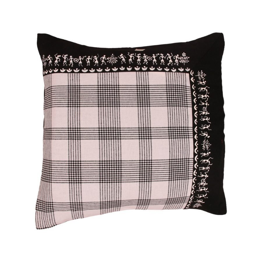 Warli Cushion Covers Set of 2 - Image 4