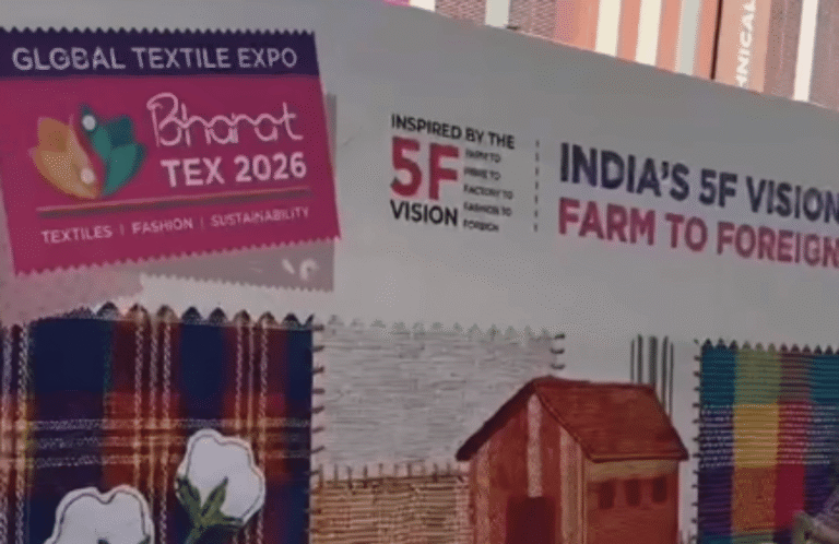 Read more about the article Punarsutra by Textile Recovery Facility (TRF) at Bharat Tex 2026